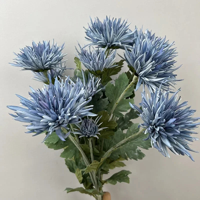 Artificial chrysanthemum plant realistic touch commercial decoration - vue 4 sur 12