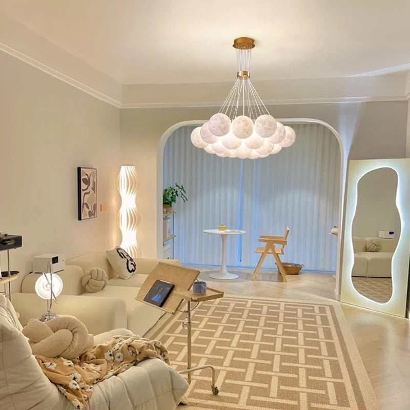 lustre led imprimé en 3d éclairage winfordo suspendu - vue 6 sur 12
