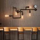 Vintage industrial steampunk wall light