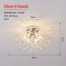 Modern Dandelion Crystal Pendant, Living Room, Dining Room, Bedroom Ceiling Light, Room Light, Fireball Decorative Light