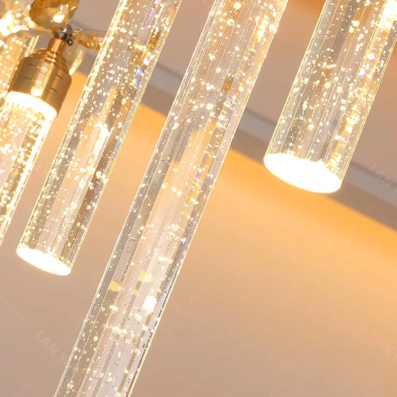 Suspension moderne en cristal - vue 6 sur 6