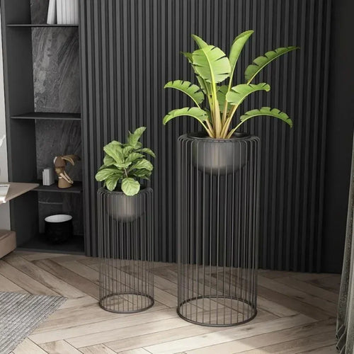 Gold Iron Flower Rack Indoor Vertical Plant Stand, Living Room Balcony, Elegant Flowerpot Holder, Modern Home Decor - vue 4 sur 10