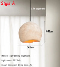 lustre nordique design lumineux pour décoration intérieure moderne