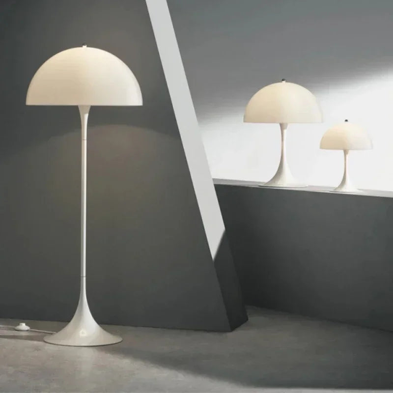 lampe table champignon moderne led chambre maison bureau lecture - vue 4 sur 9