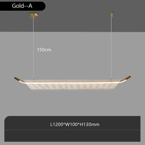 Minimalist designer pendant light for modern restaurant or bar - vue 18 sur 18