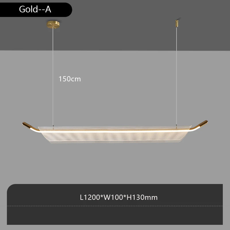 Minimalist designer pendant light for modern restaurant or bar - vue 17 sur 18