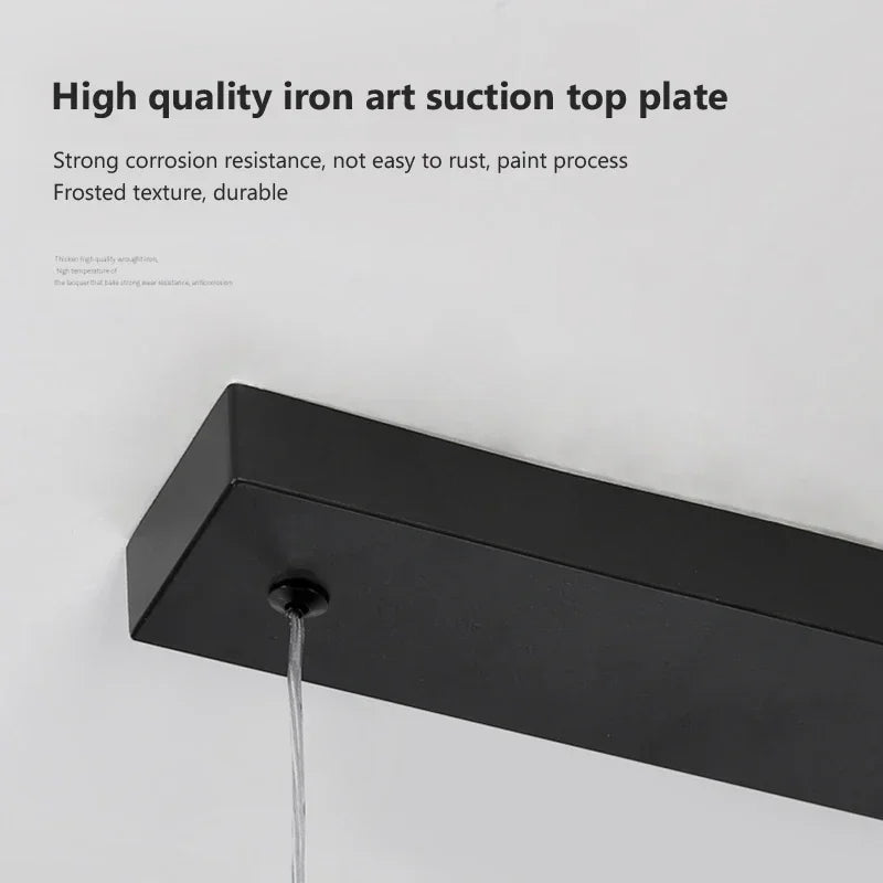 suspension moderne à led pour décoration intérieure élégante - vue 7 sur 8