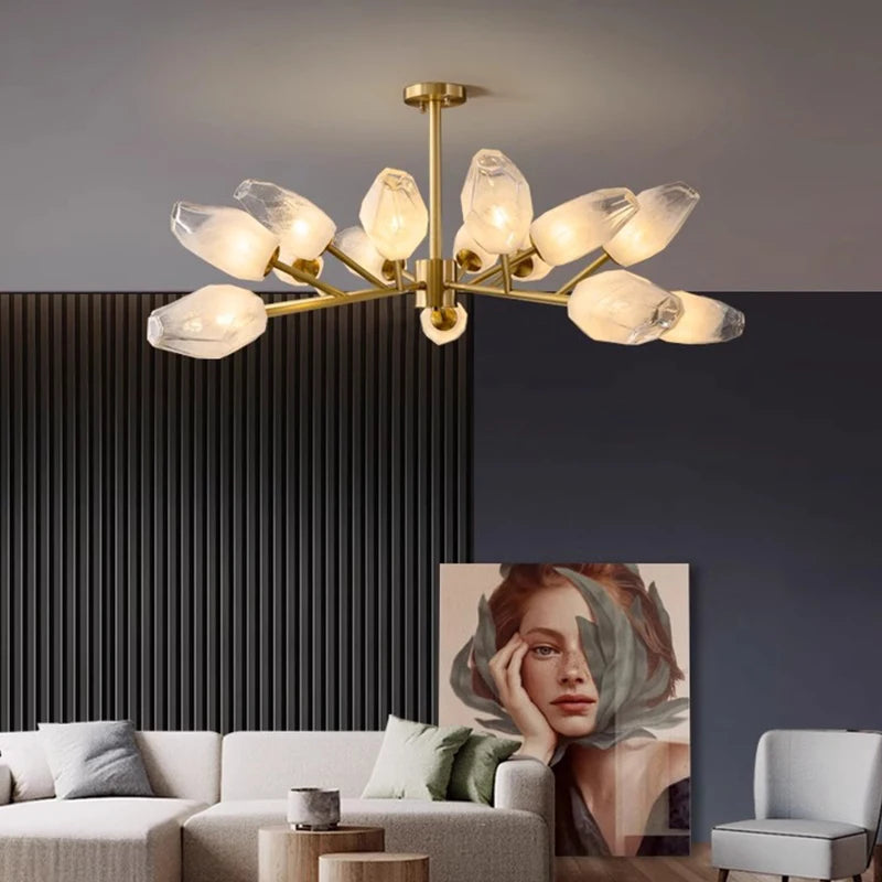 lustre moderne luminaire suspendu pour éclairage intérieur