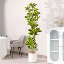 Realistic artificial banyan branch for indoor and outdoor decoration