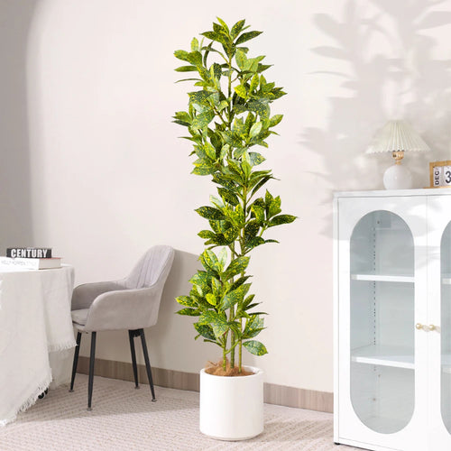 Realistic artificial banyan branch for indoor and outdoor decoration - vue 3 sur 9