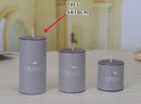 bougies piliers parfumées décoratives sans fumée en plusieurs tailles et couleurs