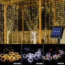 guirlande lumineuse solaire étanche 300 led pour extérieur décoratif