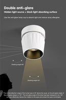 Spot Led pliables lampe Dimmable COB spots 15w Surface montée Downlight pour éclairage intérieur chambre LED lumières