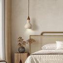 lustre en pierre naturelle nordique pour intérieur avec fil réglable