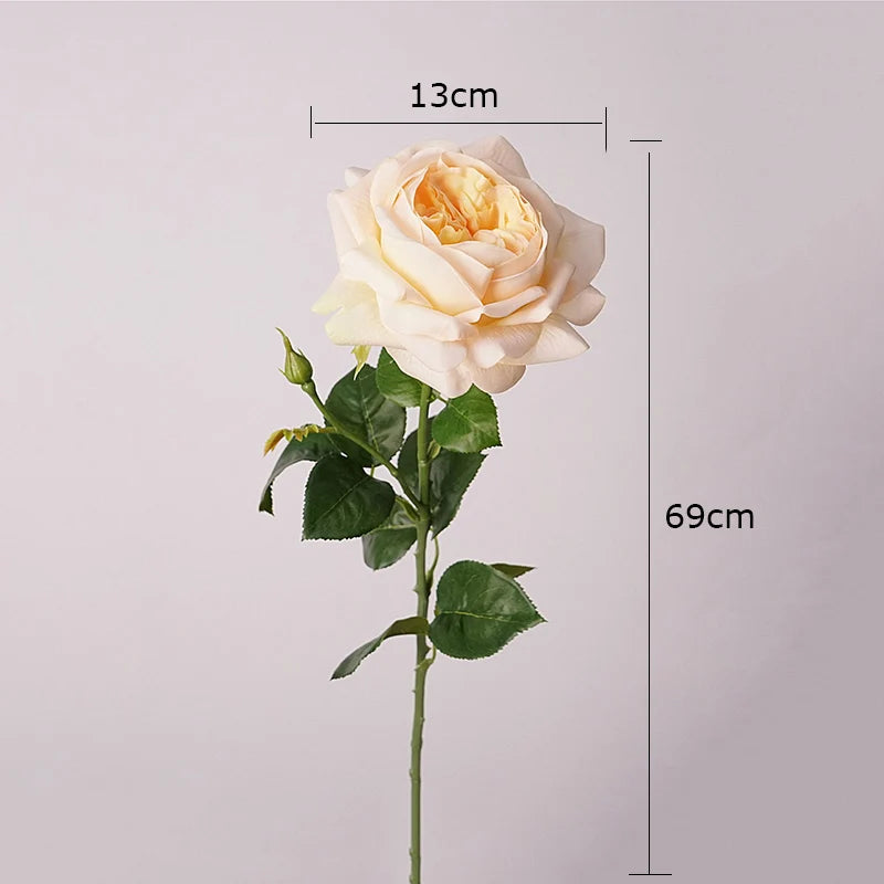 bouquet de fleurs artificielles roses pour décoration et événements - vue 6 sur 14