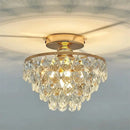 plafonnier de luxe en cristal luminaires led décoratifs