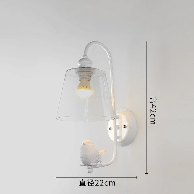 applique murale moderne en résine forme d'ange décorative lumineuse - vue 8 sur 12