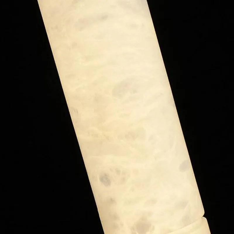 Lustre en cuivre de forme longue de luxe Décor - vue 6 sur 10