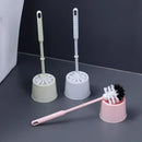 brosse de toilette luxe avec long manche pour nettoyage efficace