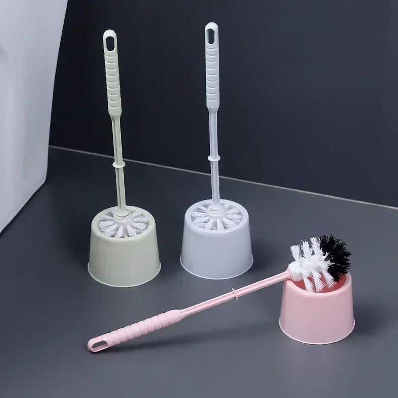 brosse de toilette luxe avec long manche pour nettoyage efficace