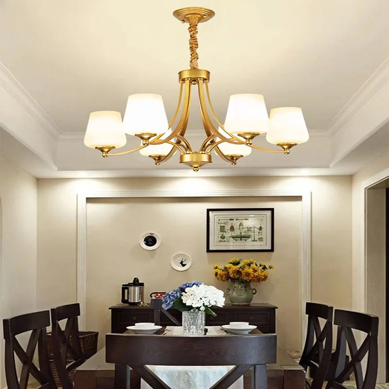 Lustre led design moderne luminaire décoratif d'intérieur - vue 4 sur 26