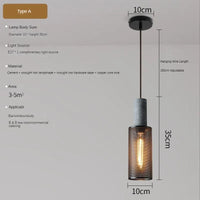 Suspension en ciment pour Loft industriel