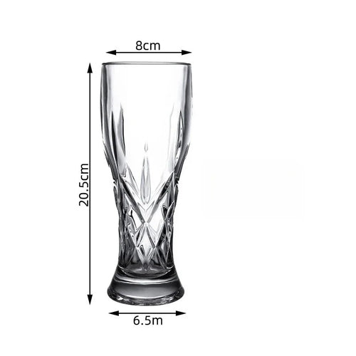Verre a biere sculpte artisanal 330 500ml