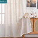 Rideau moderne à rayures style européen salon chambre
