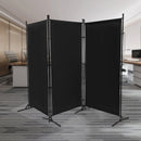 3/4 Panel Folding Room Divider Freestanding Tall Privacy Screens Partition Office/Room Partition Divider, 2.6×1.8m / 2×1.7m