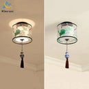 plafonnier led moderne simple lotus oiseau pour hôtel ktv