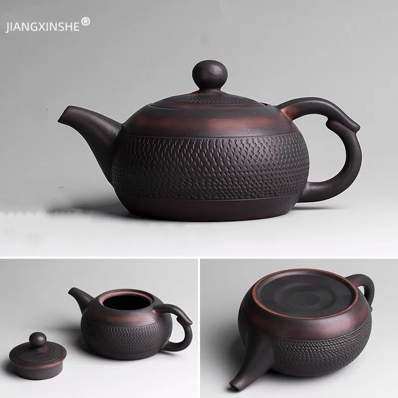 theiere kung fu ceramique artisanale style chinois petite - vue 2 sur 6
