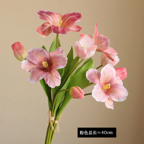 Realistic artificial tulip flowers luxury wedding decoration - vue 8 sur 9