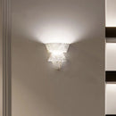 Modern minimalist natural marble LED decorative wall light
