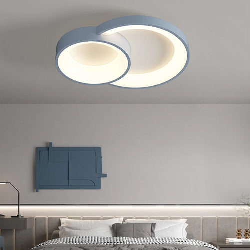 Modern minimalist cloud-shaped LED lamp - vue 5 sur 15