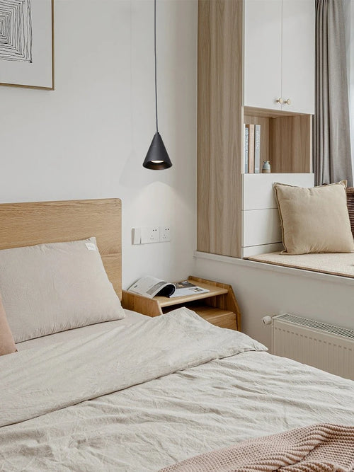 Nordic minimalist pendant light for bedroom - vue 5 sur 10