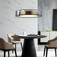 suspension led de luxe nordique simple pour bar restaurant