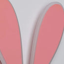 Fille enfant enfant chambre décor éclairage de nuit rose lapin appliques intérieur maison lapin bébé chambre belle bande dessinée lampe à LED