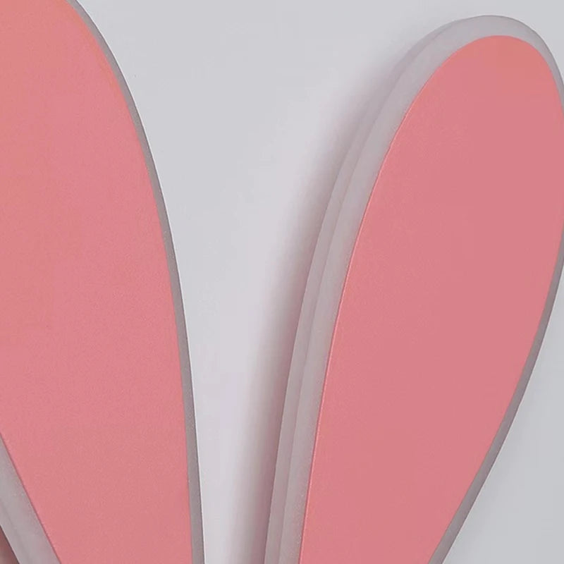 Fille enfant enfant chambre décor éclairage de nuit rose lapin appliques intérieur maison lapin bébé chambre belle bande dessinée lampe à LED - vue 6 sur 18