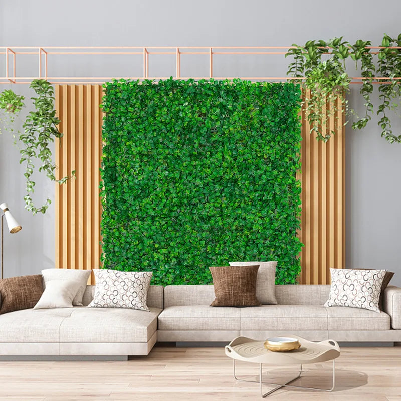 lot de 12 haies artificielles pour décoration de jardin et événements - vue 3 sur 6
