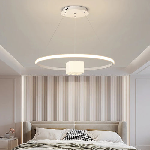 lustre moderne led pour éclairage intérieur décoratif