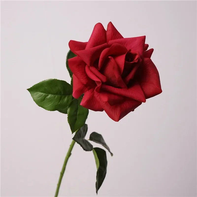 roses artificielles de haute qualité pour décoration intérieure - vue 5 sur 6