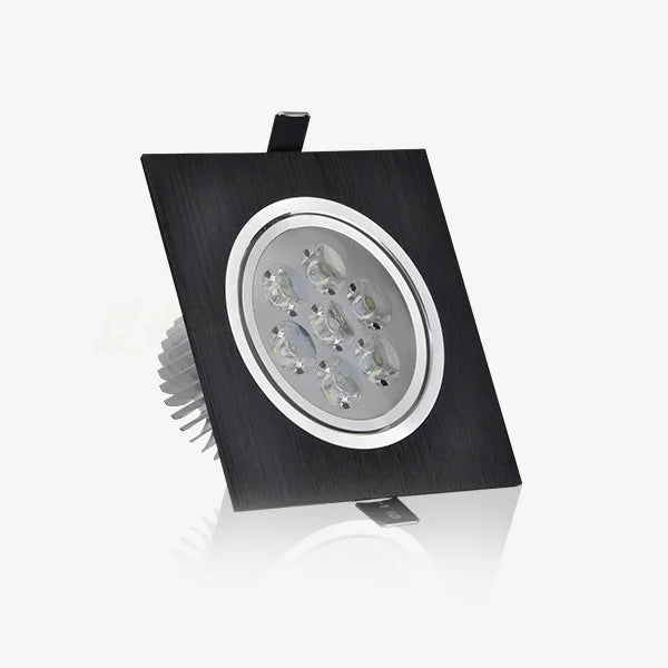 spot led carré à intensité variable pour décoration intérieure