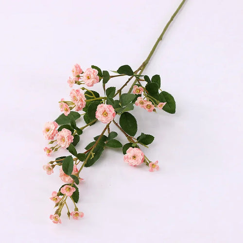 lot de 5 roses artificielles en soie pour décoration florale - vue 13 sur 13