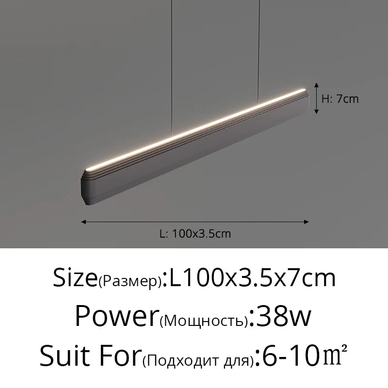 lustre suspendu au design moderne et luxueux - vue 12 sur 14