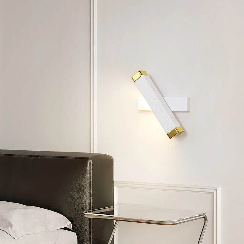 applique murale moderne led créative minimaliste escalier - vue 7 sur 8