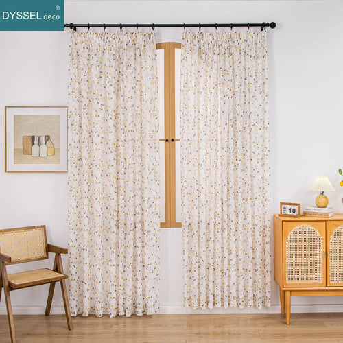 Rideau moderne rayures style europeen salon chambre - vue 2 sur 8