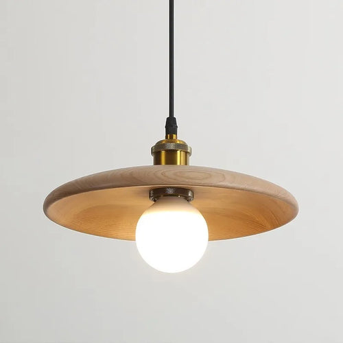suspension en bois massif pour décoration intérieure moderne