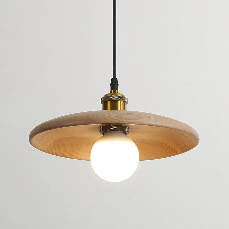 suspension en bois massif pour décoration intérieure moderne - vue 6 sur 15