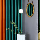 Rideau style nordique moderne occultant plissé salon chambre