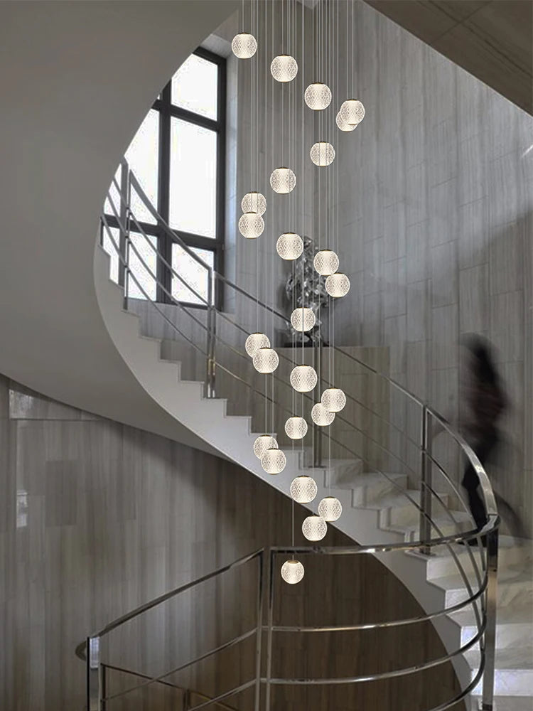 lustre moderne design pour éclairage intérieur élégant - vue 4 sur 14